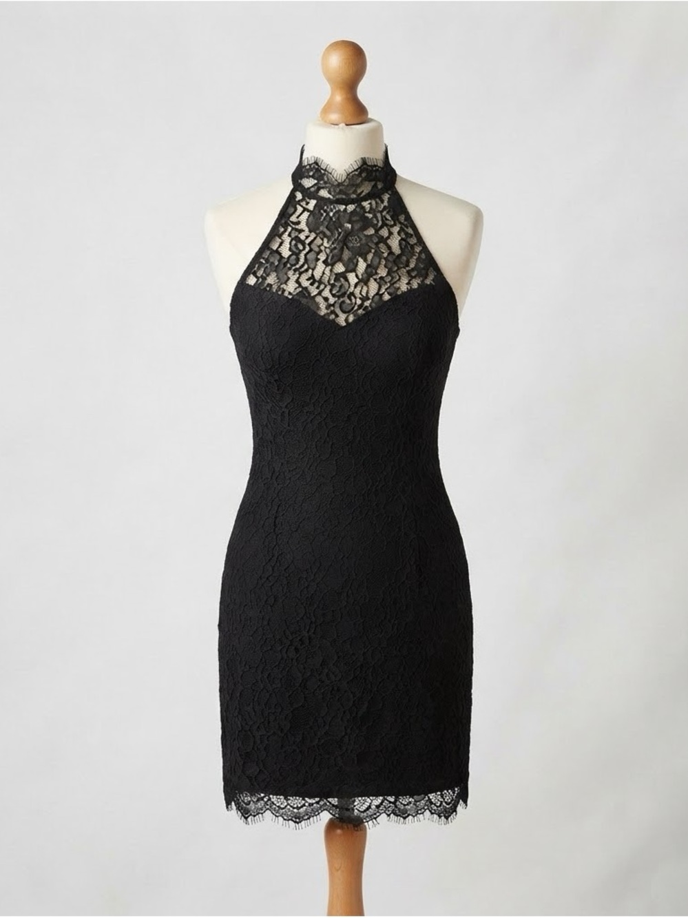 Laundry by Shelli Segal Black Lace Dress